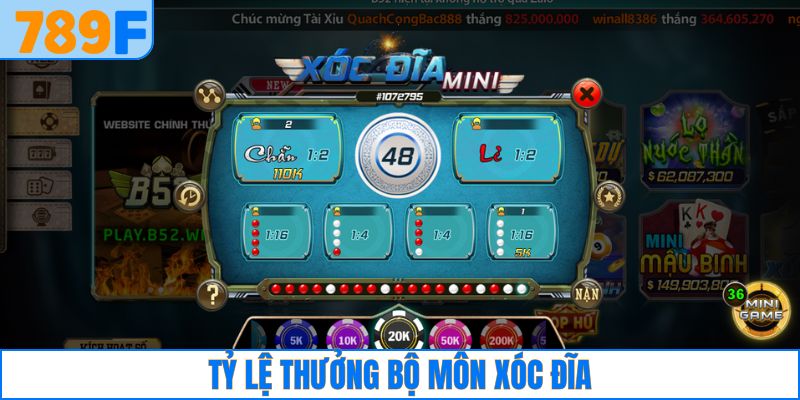Tài Xỉu Chơi Như Nào? Cách Cược & Chiến Lược Đơn Giản 3 Tỷ lệ thưởng bộ môn xóc đĩa