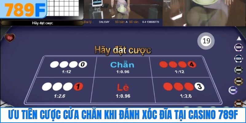 Tài Xỉu Chơi Như Nào? Cách Cược & Chiến Lược Đơn Giản 5 Ưu tiên cược cửa chẵn khi đánh xóc đĩa tại casino 789F