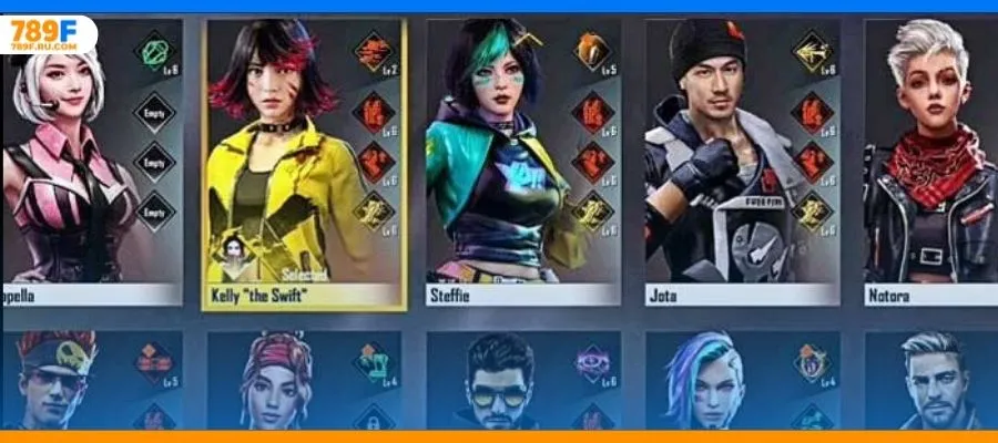 Nhân vật Jota Free Fire thông tin cơ bản