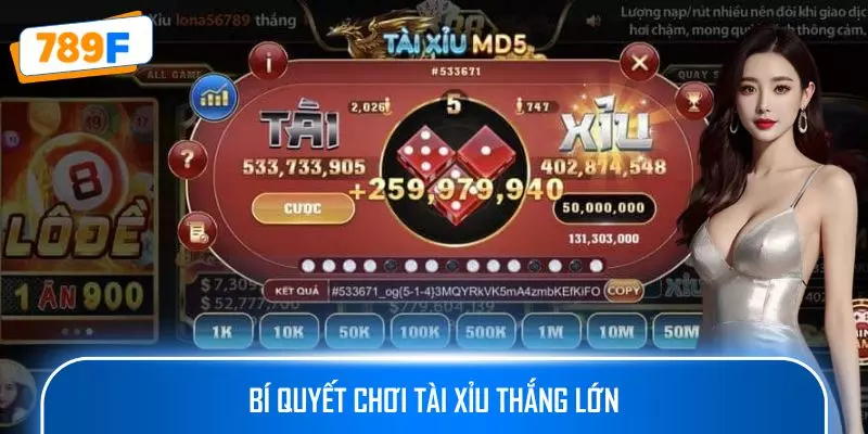 Bí quyết chơi Tài Xỉu thắng lớn 