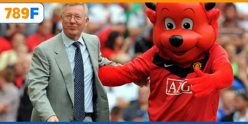 Các trò chơi tương tác với linh vật MU thu hút người hâm mộ.