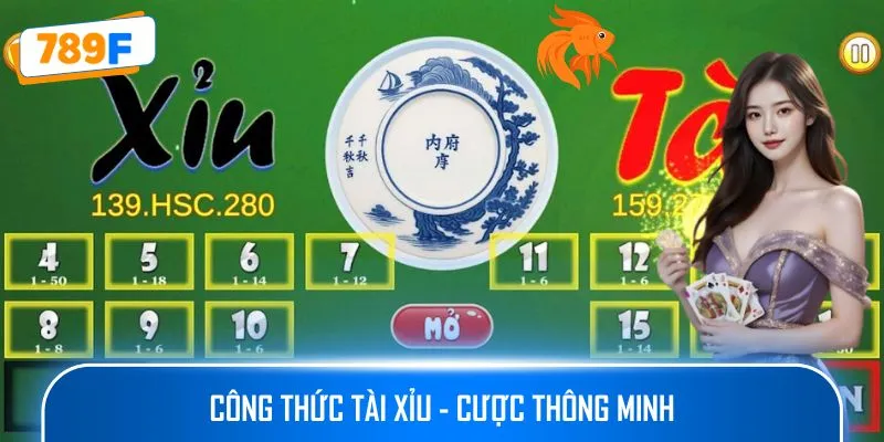 Công thức tài xỉu - cược thông minh