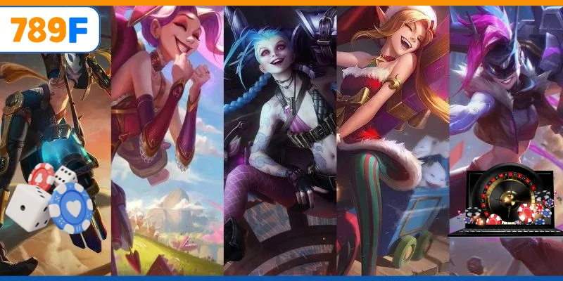 Hình ảnh minh họa đội hình khắc chế Jinx trong meta.