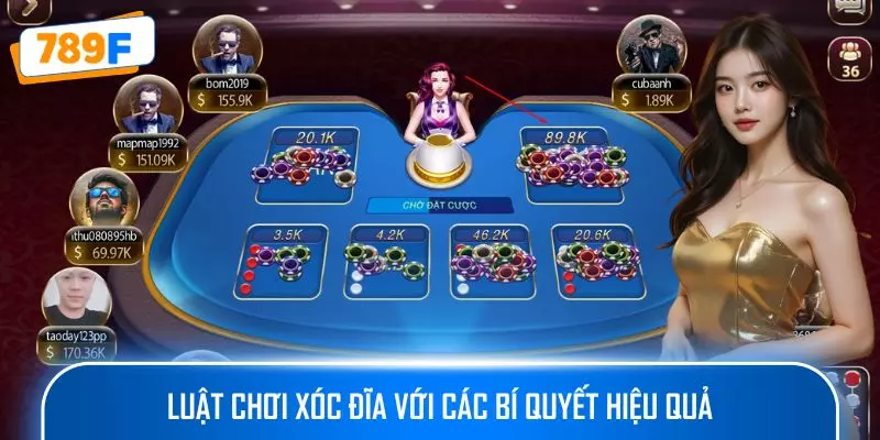 Luật chơi xóc đĩa với các bí quyết hiệu quả