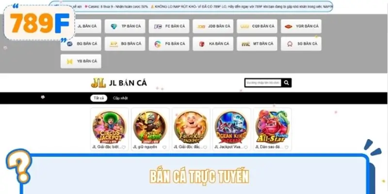 Bắn cá trực tuyến